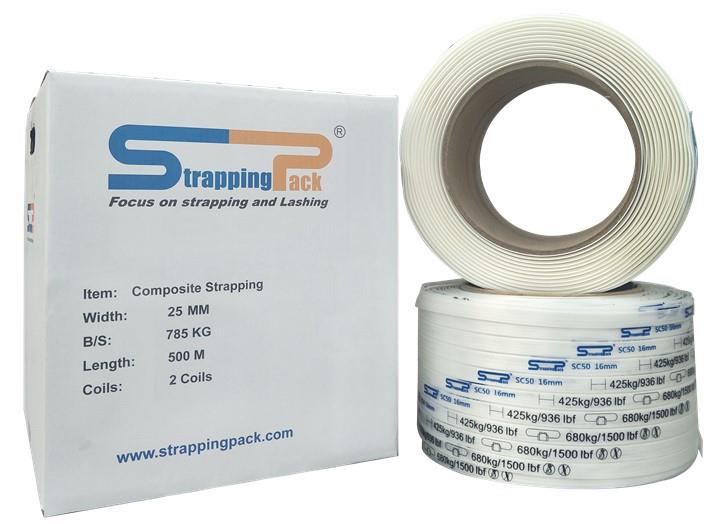 Composite Cord Strapping For Wood